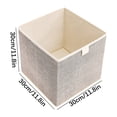 thumbnail image 2 of Boovnll Home Storage, Storage Box for Clothing and Sundries Household Items Fabric Desktop Toy Storage Box, Storage, Storage and Organization, Organization and Storage, 2 of 2