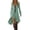 Mint Green, variant on HongQid Womens Summer Dresses Vintage Cowgirl Midi Dress Casual Sleeveless Ruffled Sundresses Halloween Western Outfit