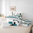 thumbnail image 4 of Erosebridal Camper Bedding Twin Size, Cartoon RV Car Bedding Sets Twin Size, Happy Camping Decor, Reversible 7 Pieces, 4 of 5
