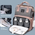 thumbnail image 3 of Sac à Dos à Couches, Sacs à Couches pour Bébé, Sac à Dos à Couches de Voyage Multifonction Imperméable, 3 of 8