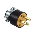 thumbnail image 3 of Lefu 1 Male & 1 Female Replacement Electrical Plug Ends 3 prong, Extension Cord, Etc, 3 of 9