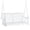 White, variant on Outsunny 2 Seater Porch Swing Wooden Patio Swing Chair Seat, White