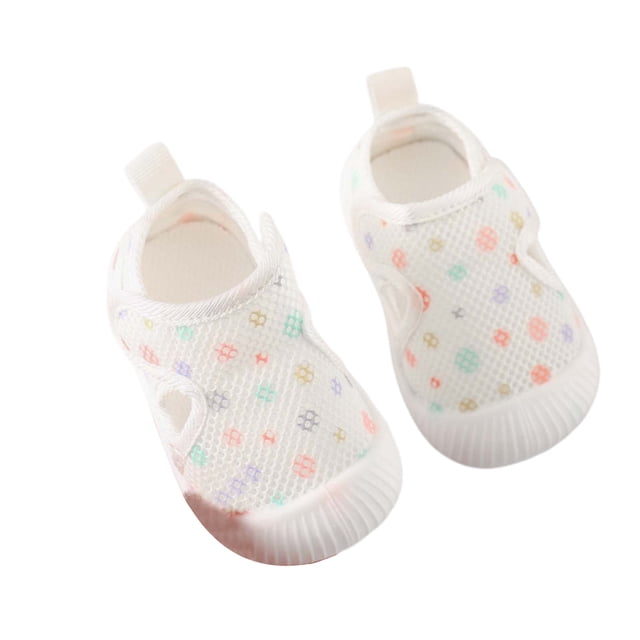Liyamei Spring And Summer Boys And Girls Baby Children's Perforated Breathable Net Sandals For Learning To Walk Multicolour 6-10 Months