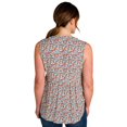 thumbnail image 3 of IVY Women's Sleeveless Blouse w/ Front Smocking, 3 of 6