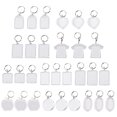 thumbnail image 1 of Bangcool 30PCS Photo Keychain Personalized Snap-in Picture Keyring Picture Frame Keychain, 1 of 10