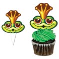 thumbnail image 1 of The Beistle Company Frog Cupcake Picks (Pack of 12), 1 of 1