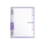 Nilvkv A5 Notebook Loose Leaf Notebook with Thickened Skin Feel Notebooks for Work and Study
