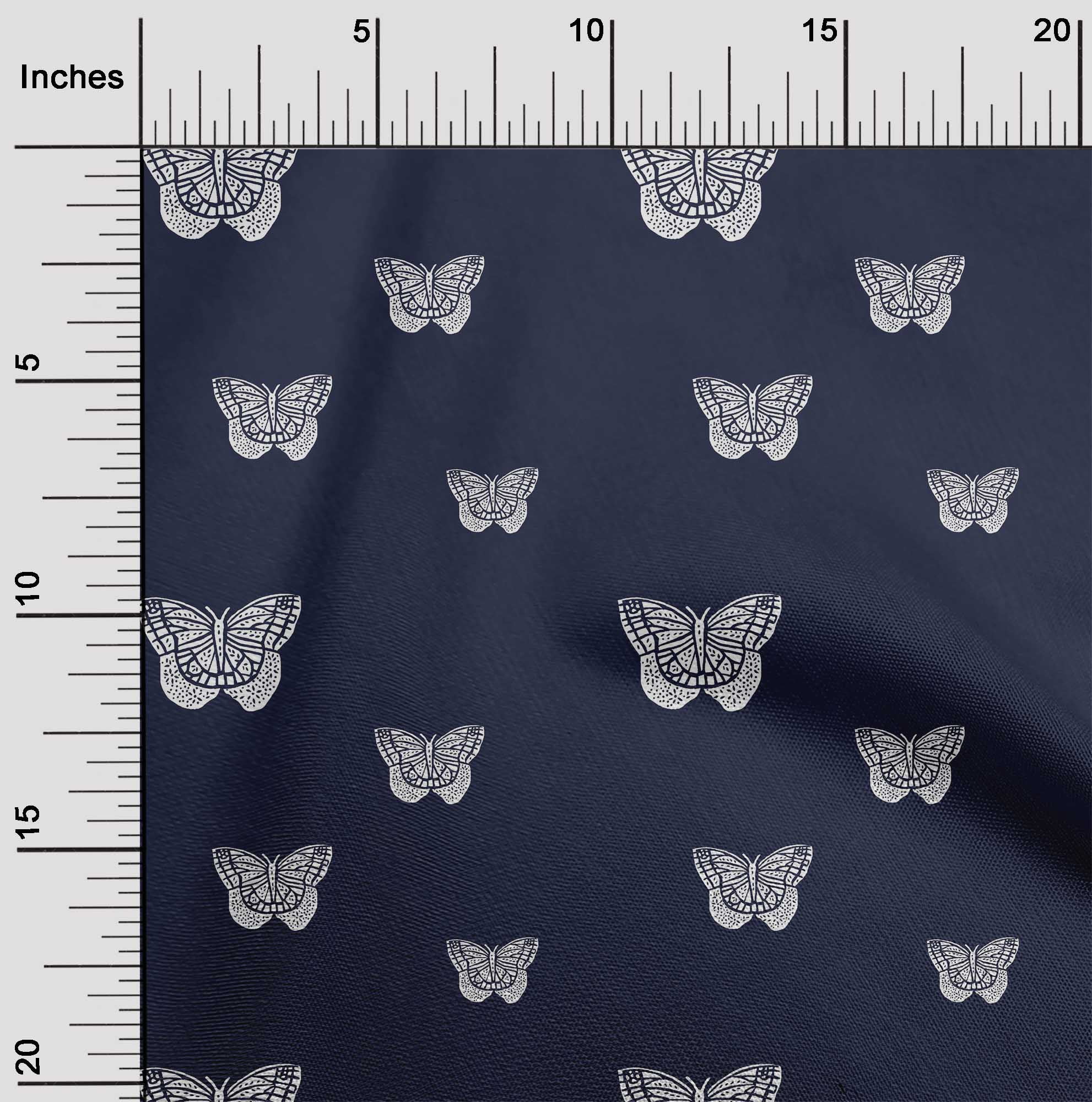 oneOone Cotton Silk Fabric Block Fabric Prints By Yard 42 Inch Wide
