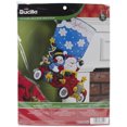 thumbnail image 1 of Bucilla Felt Stocking Applique Kit 18" Long-Holiday Drive 86451, 1 of 2