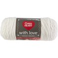 thumbnail image 1 of Red Heart With Love Yarn-White, 1 of 2