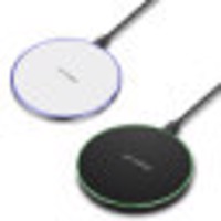 fastboy 10W intelligent QI wireless charger metal simple circular desktop mobile phone wireless fast charging