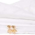 thumbnail image 4 of Ensemble de Housse de Couette Blanc Classique - 3 Pcs - Format Double, 4 of 5