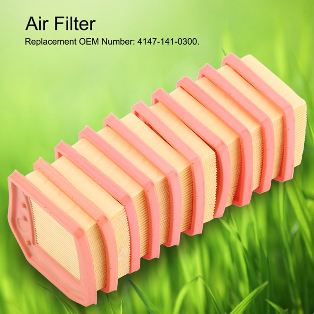 Dekaim 10Pcs Filtre à Air, Filtre à Air de Remplacement pour FS410 FS460 FS240 FS260 FS360 Tondeuse à Gazon Pièces