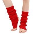 thumbnail image 1 of Kcodviy Long Leg Warmer Womens Leg Warmers for Men Plus Size Men 80S Party Ribbed Boot Leg Warmers for Women Knit Dance Sports Leg Fleece Leg Warmers Warmer, 1 of 6