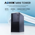 thumbnail image 4 of AQVIN Mini Tower Business Desktop PC Windows 11 Pro  - Intel core i7 Processor Up to 4.70GHz/ 32GB RAM/ 512GB NVMe SSD/ WiFi Bluetooth/ keyboard Mouse - MTX60, 4 of 5