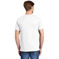 thumbnail image 2 of Hanes 5590 Tagless Pocket T-Shirt Size Large, White, 2 of 7