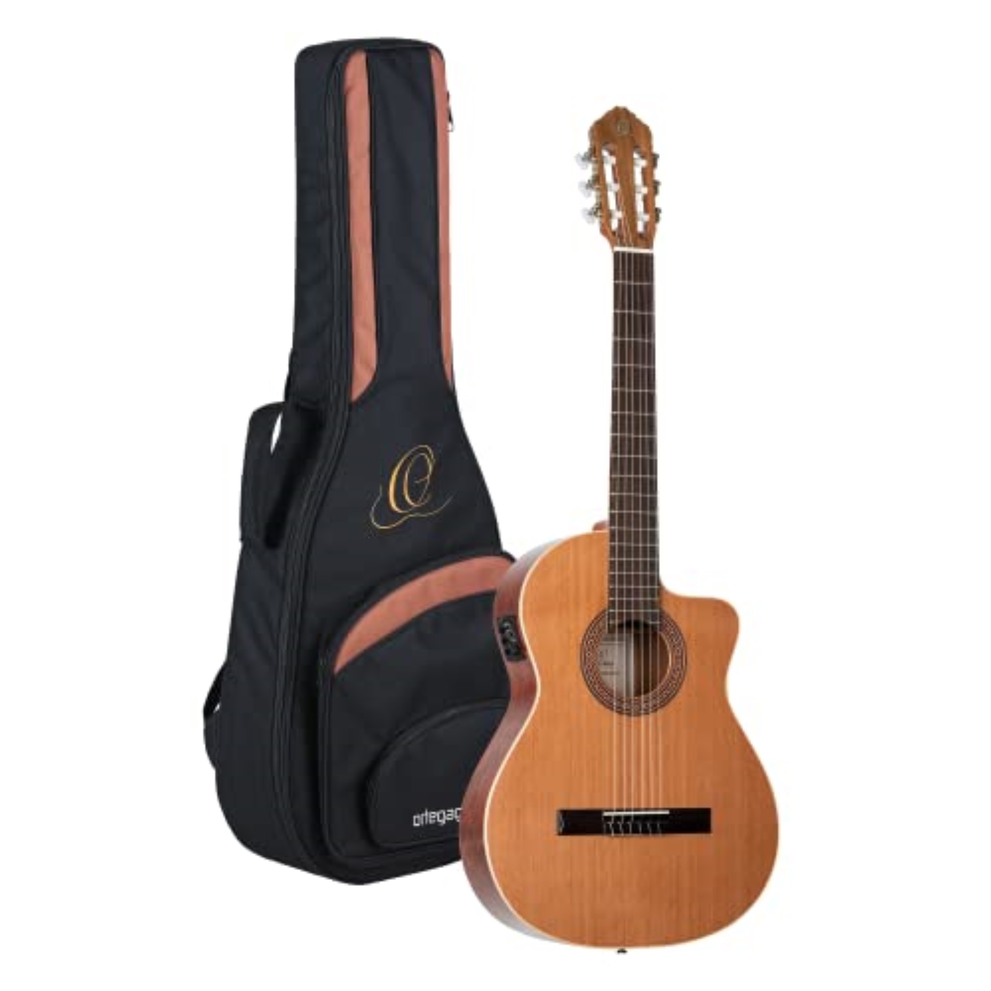 Traditional Series - Made In Spain Solid Top Acoustic-Electric Classical Guitar With Bag
