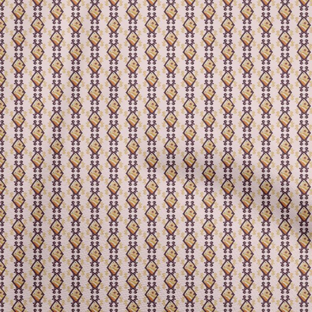 oneOone Polyester Spandex Light Pink Fabric Asian Kilim Sewing Material Print Fabric By The Yard 56 Inch Wide