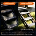thumbnail image 4 of CaiYueKe Magnetic Solar RV Step Lights Outdoor Waterproof Magnetic Solar Lights for RV Camper Trailer Steps Patio Stairs Deck Walkway Safety Light Auto On Off LED Step Lights, 4 of 9