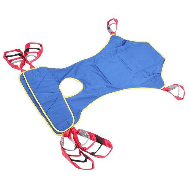 Patient Lift U Mesh , Universal Full Body Mesh Lift With 6 Lanyards For Walking Difficulties For Elderly Full Body
