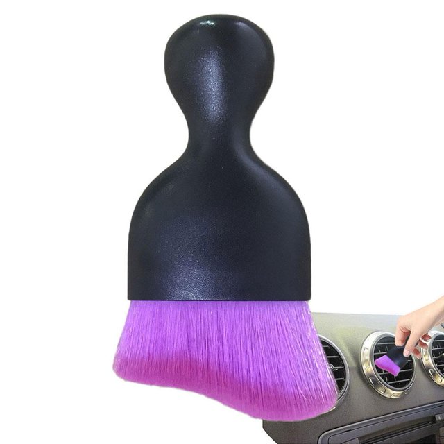 1X Car Interior Cleaning Soft Brush Instrument Panel Crevice Tool Dus AU J7T1