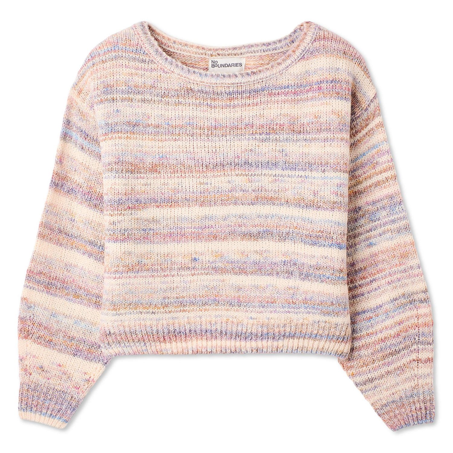 No Boundaries Women's Off-the-Shoulder Sweater