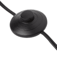thumbnail image 3 of Bouclair Black 2-Head Glass Floor Lamp, 3 of 4