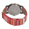 thumbnail image 1 of Montre, Bracelet en Cuir PU Multicolore Montre Bohème Heure Exacte pour Parti Rouge, Bleu, 1 of 8