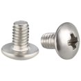 thumbnail image 1 of Unique Bargains Vis de Machine, Vis de Tête de Ferme Phillips M2.5x4mm, Acier Inoxydable 304, Boulons de Fixation 100 Pcs, 1 of 3