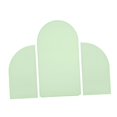thumbnail image 3 of Luzkey 3x Arch Backdrop Covers Arch Frame Backdrop Covers Birthday Arch Stand Covers, Wedding Arch Covers for Baby Shower, Reception Light Green, 3 of 8