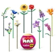 thumbnail image 1 of MAX Build More Premium Flowers Building Bricks (Assorted) Novelty Unboxing Toy Collectible Mini's by ZURU, 1 of 11
