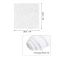 thumbnail image 2 of Uxcell 2pcs Artificial Grass Mat Small Realistic Fake Turf for Garden Lawn Decoration Model White 10" x 10", 2 of 5
