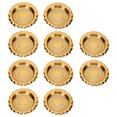thumbnail image 3 of 20Pcs Plastic Cake Serving Trays Cake Trays Cake Boards for Birthday (Golden), 3 of 5