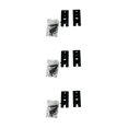 thumbnail image 3 of mmirethe Easy-to-Install Wall Mount Replacement Brackets For Improved Sound System Strong Hardness Sturdy black 3Set, 3 of 6