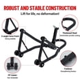 thumbnail image 2 of BeesClover Support de Roue avant de Moto - Cric de Levage, Capacité de 660 LB, Compatible avec Plusieurs Marques, 2 of 6