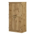 thumbnail image 2 of Armoire de rangement 4 portes, fini Chêne nordique, collection Morgan de Meubles South Shore, 2 of 14