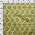 thumbnail image 2 of oneOone Cotton Silk Fabric Diamond & Swirl Ikat Print Sewing Fabric BTY 42 Inch Wide, 2 of 4
