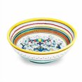 thumbnail image 1 of Arte D'Italia Imports Ricco Deruta Hand Painted Salad Bowl from Italy, 1 of 2