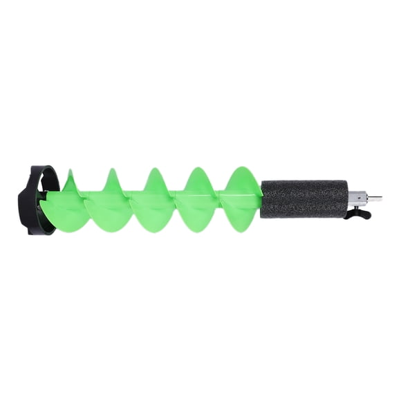 Ice Auger Drill Bit, Ice Auger Bit 8in Drilling Diameter Heavy Duty Nylon Impact Proof for Outdoor Activities