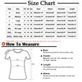 thumbnail image 3 of Shirts for Men, Men Casual Printed Short Sleeve Turn Down Collar Buttons Side Split T-Shirt Blouse Tops, 3 of 5
