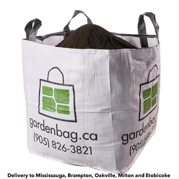 Garden Bag, 1 Cubic Yard Garden and Landscape Bulk Bag Delivered, Veggie Soil