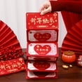 thumbnail image 4 of yeacher 2025 Creative Foldable Red Envelopes for Chinese New Year, Lunar New Year, and Festive Celebrations - 6 Card Slots with Envelope, High-Quality Thick Paper, Cute Cartoon Design, Perfect for, 4 of 6