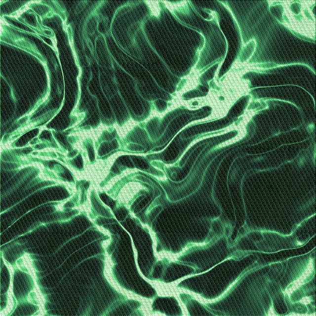 Ahgly Company Machine Washable Indoor Square Transitional Dark Forest Green Area Rugs, 4' Square