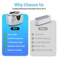 thumbnail image 2 of MAGNASONIC Professional Ultrasonic Jewelry and Eyeglass Cleaner With Digital Timer - 1 Year Extended Warranty, 2 of 8