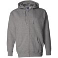 thumbnail image 2 of Independent Trading Co. Heavyweight Full-Zip Hooded Sweatshirt, XL, 2 of 3