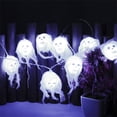 thumbnail image 1 of Halloween Light String Ghost LED Battery Lamp Festival Horror Party Decoration  10 LED Colorful, 1 of 5