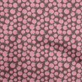 thumbnail image 1 of oneOone Velvet Maroon Fabric Fruits Fabric For Sewing Printed Craft Fabric By The Yard 58 Inch Wide, 1 of 3
