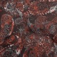 thumbnail image 1 of oneOone Rayon Maroon Fabric Paisley Sewing Craft Projects Fabric Prints By Yard 56 Inch Wide, 1 of 4
