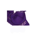 thumbnail image 3 of INSPIRE CHIC Women Full Cup Bras Breathable Comfort Floral Lace Full Coverage Non Padded Underwired Bra 42/95 Fit 40B/C Purple, 3 of 7