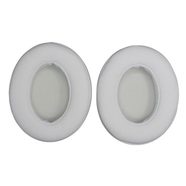 tredstone 1 Pair Headphone Cushion Ear Pads Earphones Earpads Headset Mesh Earmuff Hearing Protection Gamer Replacement for Studio 2.0 3.0 White